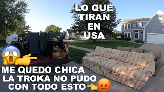 Asi se comporto la SEÑORA👈/LO QUE TIRAN EN USA LOS MILLONARIOS/VENTA DE GARAGE EN USA/Cristian Con D