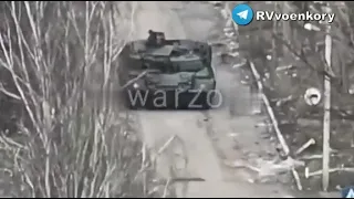 польский танк PT-91 Twardy заметили в Бахмуте