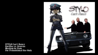 Gorillaz vs. Genesis - STYLO Can't Dance (Mashup) (Audio)