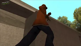 What Happens When You Follow The Orange Loading Screen Character in GTA San Andreas  Secret Cutscene