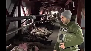 тела украинских военнослужащих, брошенных в Соледаре по приказу Зеленского и командования ВСУ
