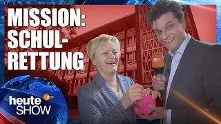 Lutz van der Horst sammelt Geld für marode Schulen | heute-show vom 18.05.2018