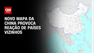 Novo mapa da China provoca reação de países vizinhos | CNN PRIME TIME