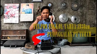 Review Telepon Engkol Jadul ERICSON tahun 1930an....