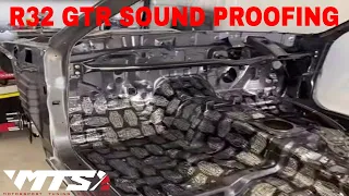 R32 GTR Restoration 10 Sound proofing