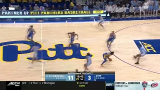 Pitt Basketball | Game Highlights vs. North Carolina Tar Heels