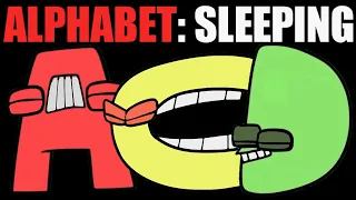 Alphabet Lore but they are in Sleeping (A-Z...)