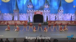 Rutgers University Dance Team - D1A Jazz Finals 2017