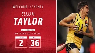 PICK 36: Elijah Taylor - Highlights