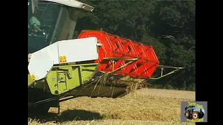 CLAAS DOMINATOR MEGA 208 HARVESTING WINTER BARLEY