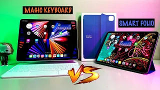 WHICH IS BETTER? Magic Keyboard vs. Smart Folio for iPad Pro 11" & 12.9"| Cheapest vs Most Expensive