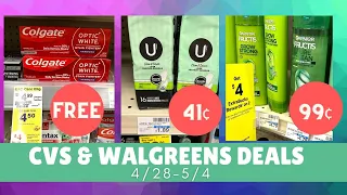 Top CVS & Walgreens Deals: 4/28-5/4 #cvsdeals #walgreensdeals