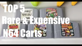 Five Absurdly Rare & Expensive N64 Cartridges | 5 Nintendo 64 Demo Copies Made for Kiosks