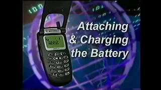 Nextel i1000 Plus Cell Phone Product Usage Video (1999)