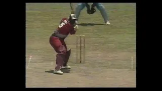 WEST INDIES v ENGLAND ODI #5 TRINIDAD APRIL 8 1998 CLAYTON LAMBERT BRIAN LARA NICK KNIGHT