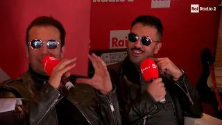 Pio e Amedeo: "Abbiamo chiesto il Reddito di Cittadinanza" - da Sanremo 2019 a Radio 2