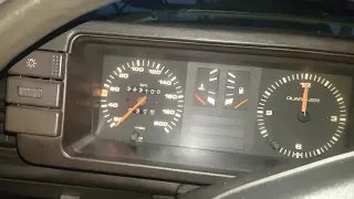 audi 80 B2 1.6 diesel 1984 cold start