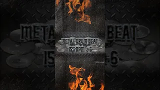 Double Bass Extravaganza Metal Drum Beat 155 BPM (HQ,HD)