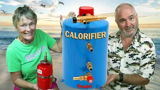 How to install a water heater (calorifier) - Sailing and sailboats Ep 259