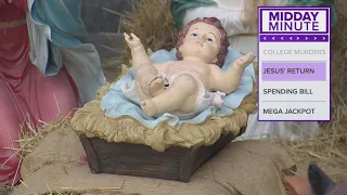 Two men face charges for stealing a baby Jesus statue from Sundance Square nativity scene in Fort Wo