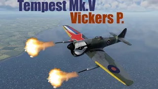 War Thunder. Tempest Mk.V (Vickers P.) 47 mm.  (18.07.22)