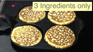 KETO PANCAKE | 3 Ingredients Only