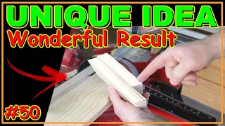 WONDERFUL RESULT - UNIQUE WOODEN PROJECT (VÍDEO #50) #woodworking #woodwork #joinery