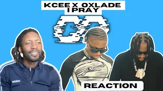 KCEE & OXLADE - I PRAY (Lyrics Visualizer)  | UNIQUE REACTION