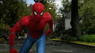 MCU Spider-Man vs Scream Upgraded Classic Suit Spider-Man 2
