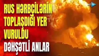 Rusiya poliqonuna sarsıdıcı zərbələr endirildi: 10-larla hərbçi həlak oldu