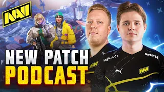 NAVI Valorant Podcast: New Patch 8.0 (Icebox, Outlaw, is ISO useless?)