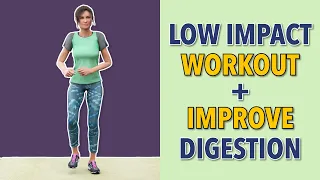 Indoor Walk To Improve Digestion - Low Impact Walking Workout