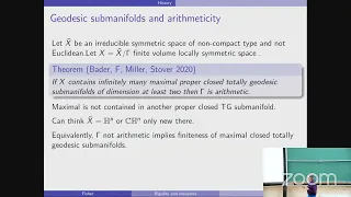 David Fisher: Rigidity and invariant measures beyond homogeneous dynamics