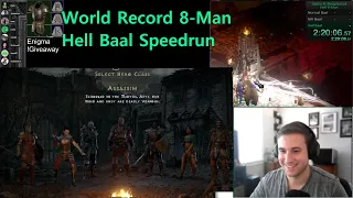 [D2:R] World Record HELL Speedrun in ~2 Hours ft. MrLlamaSC, Kano, Mekalb, Jym, Cougz, Nano, SD