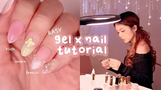 How to Do Gel-X Nails Like a PRO 💫 (nail extensions + beginner nail art)