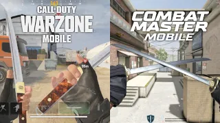 Warzone Mobile vs Combat Master Weapons Comparison