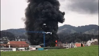 Brand in Hinwil