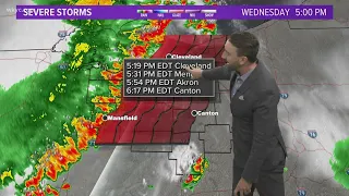 Cleveland Weather: tracking strong winds and rain in Northeast Ohio