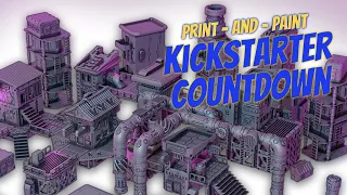 Print and Paint  |  Kickstarter Countdown #1-35