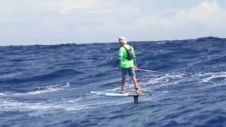 32 MILES ON A FOIL - 1ST M20 RACE CROSSING, THE MOLOKAI 2 OAHU ON A FOIL