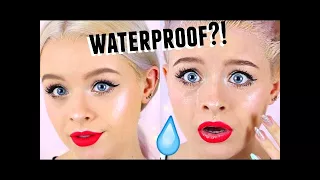 Makeup Collection - TESTING WATERPROOF MAKEUP?! FULL FACE | sophdoesnails