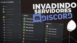 INVADINDO SERVIDORES DO DISCORD!!