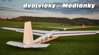Z-37 Čmelák - dvojvleky na letišti Medlánky
