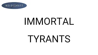 Immortal - Tyrants Drum Score