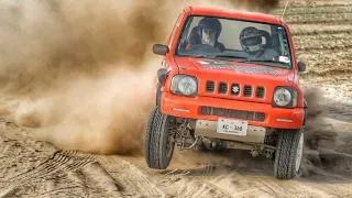 Suzuki Jimny 1.3 Vs Suzuki Samurai 1.3 Offroad Race , speed Test , 4x4 Power Of Suzuki