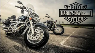 Motorcycle Harley Davidson Music - Blues Instrumental.