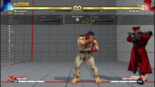 STREET FIGHTER V CE: Ryu LK Tatsu Okizemi into Jumping Fierce Punch Solar plexus