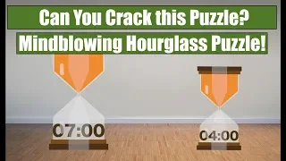 NTSE STAGE 1 MAT: HOUR GLASS PUZZLE