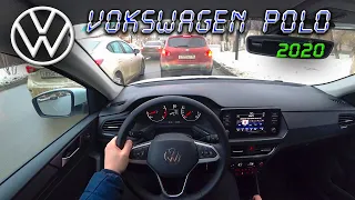 2020 Volkswagen Polo NEW 1.6L (90) POV TEST DRIVE