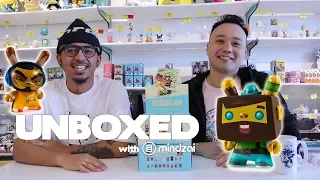 Designer Con ( DCON ) 2018 Dunny's by Kidrobot Get Unboxed at Mindzai! Unboxed EP32